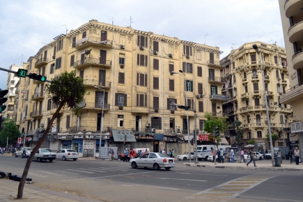<a class="fancybox" rel="gallery-images" href="https://cuipcairo.org/sites/default/files/styles/largest/public/adli_5.jpg?itok=rhVgSHD6" title="Adli Superblock from 'Imad al-Din St. and 26th of July St. intersection">Enlarge</a><br >2015, Oct 28, 12:10pm<br>Adli Superblock from 'Imad al-Din St. and 26th of July St. intersection