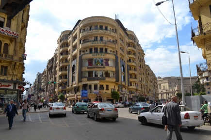 <a class="fancybox" rel="gallery-images" href="https://cuipcairo.org/sites/default/files/styles/largest/public/shawarbi_block_1_0.jpg?itok=At9Q4oBh" title="General view of Tal'at Harb Superblock from 26 July St.">Enlarge</a><br >2015, Oct 28, 01:10pm<br>General view of Tal'at Harb Superblock from 26 July St.
